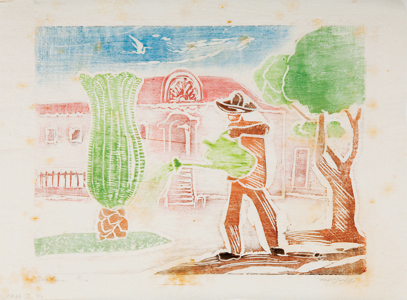 Oswaldo Goeldi - Jardineiro