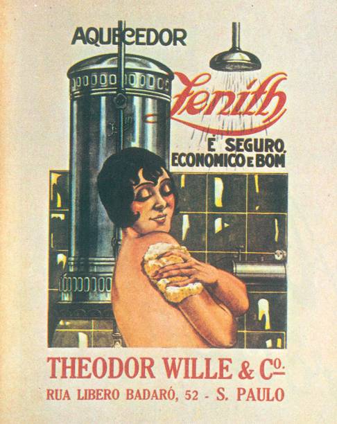 Reclame ousado: pe&ccedil;a da revista de 1931