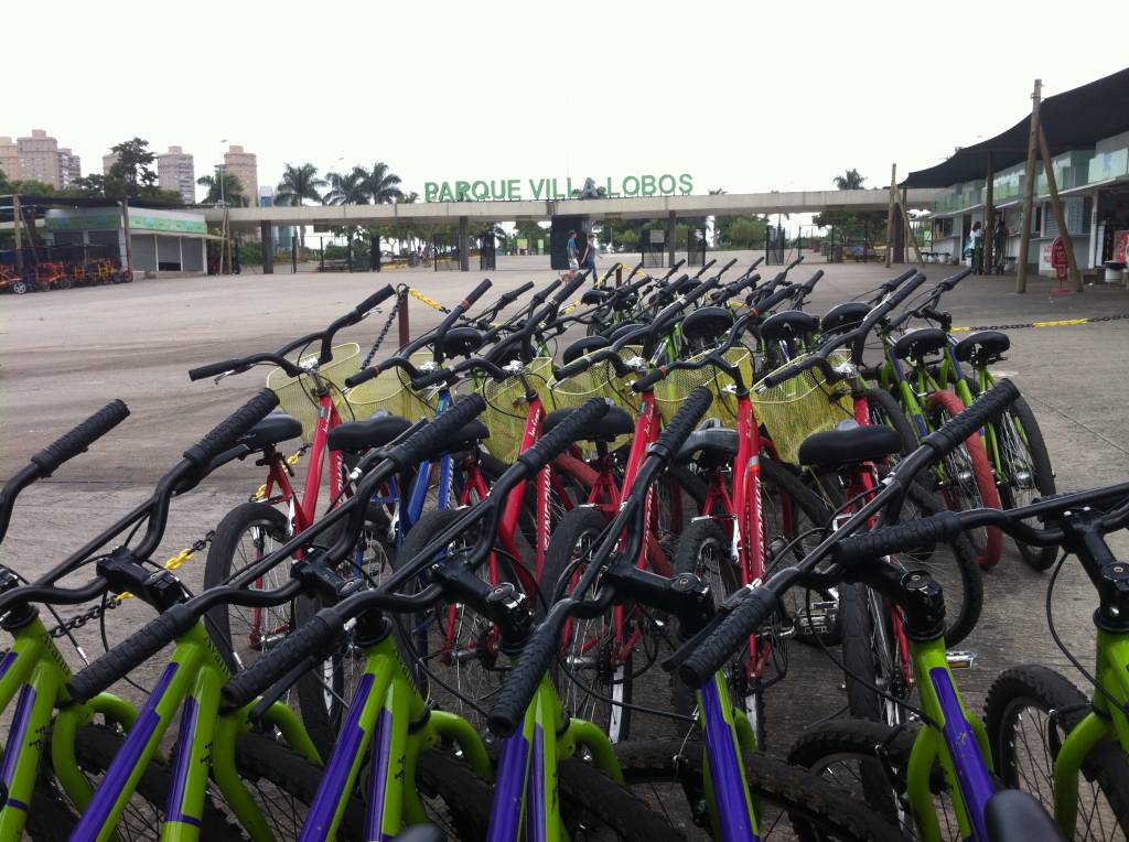 Teste do aluguel de bicicleta na cidade