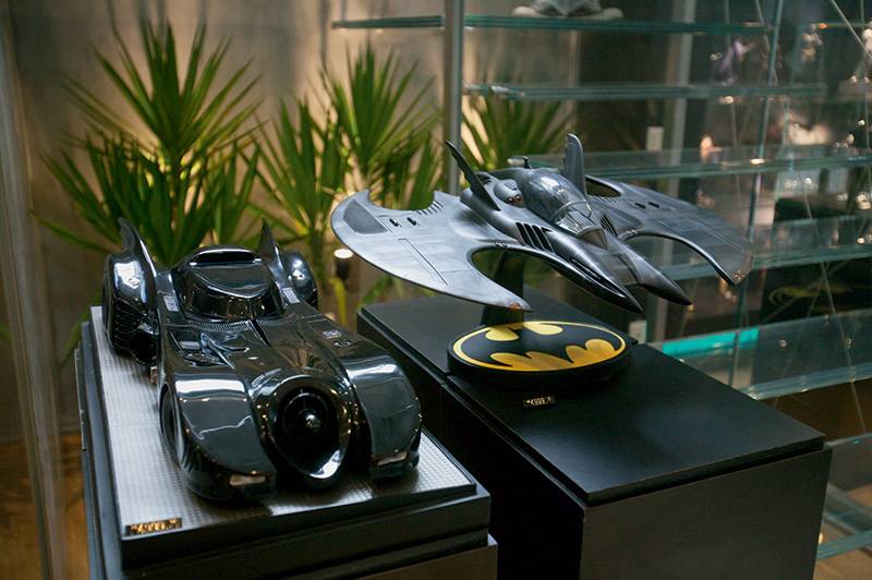 R&eacute;plicas do filme Batman Returns, de 1992: pe&ccedil;as iguais &agrave;s originais do longa