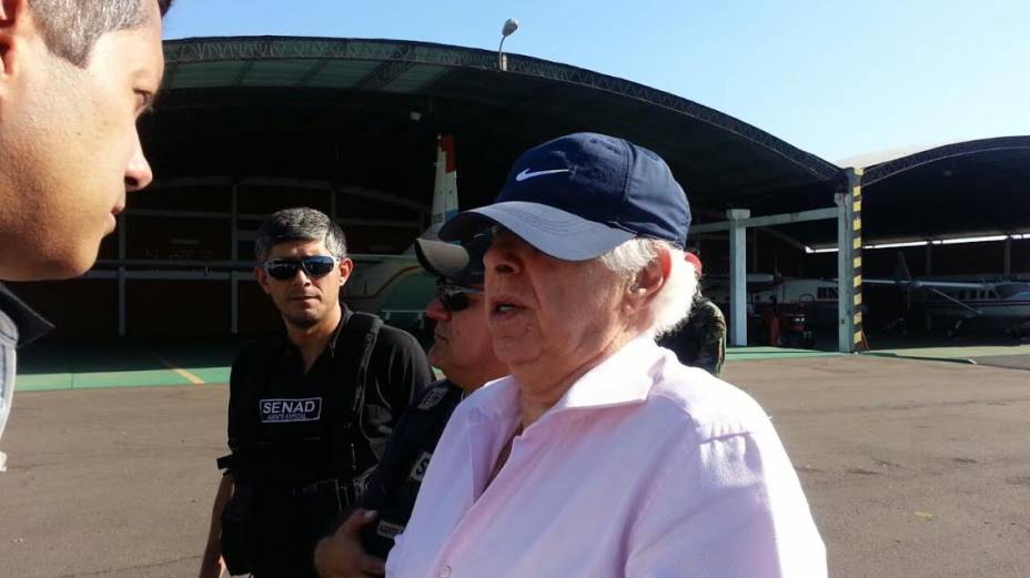 O m&eacute;dico Roger Abdelmassih, preso nesta ter&ccedil;a-feira (19) no Paraguai