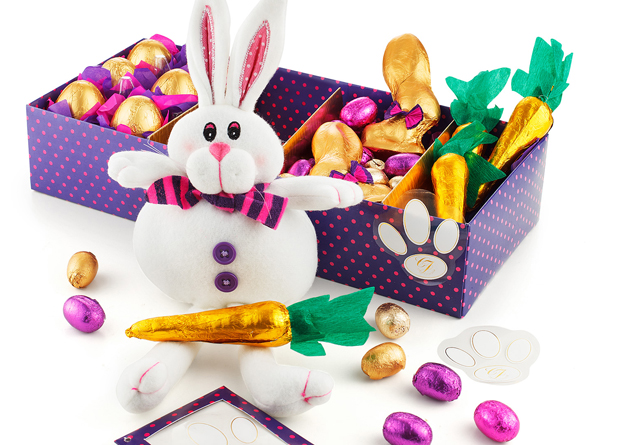 Chocolat du Jour: pegadas de coelho e chocolates sortidos Chocolat du Jour: pegadas de coelho e chocolates sortidos