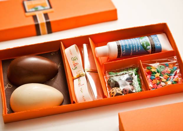 Chocolat des Arts: op&ccedil;&atilde;o para a crian&ccedil;ada decorar os ovos