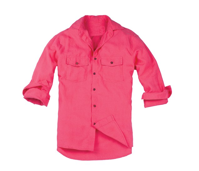 	Camisa de linho.R$ 183,00. Star Point, Rua Ira&iacute;, 224,Moema, ☎ 5053-4365, starpoint.com.br.