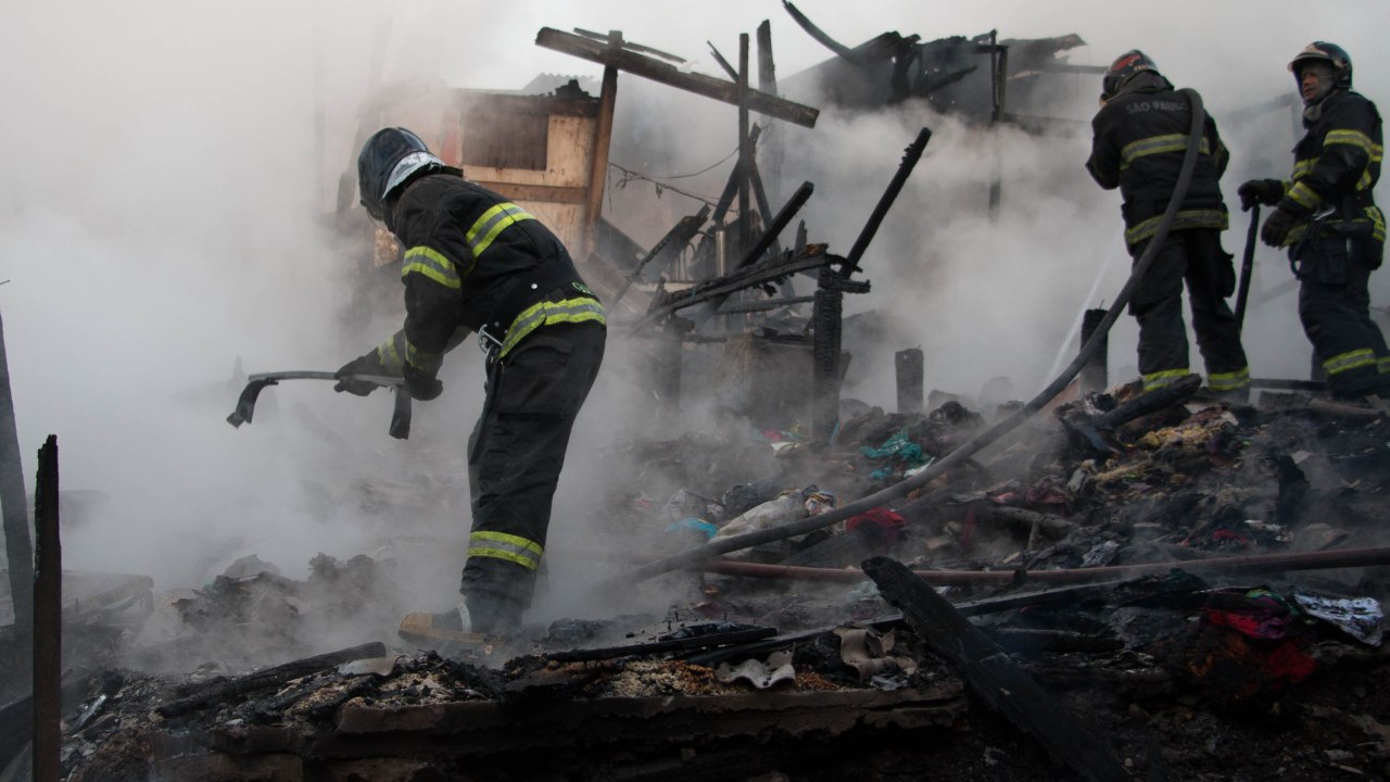 Incêndio Zona Leste