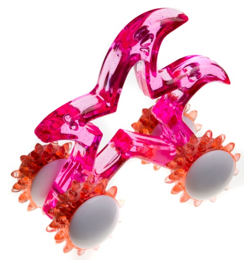 Daiso: massageador corporal de pl&aacute;stico (R$ 6,90)