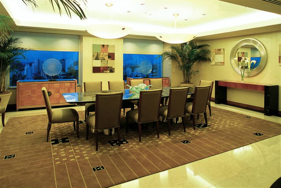 Sala da suíte presidencial Sala da suíte presidencial