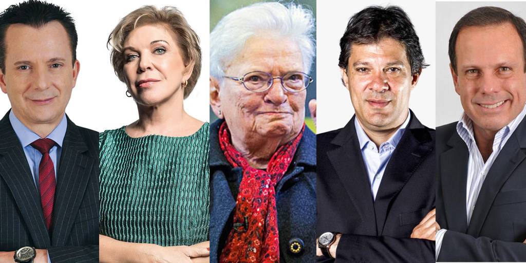 Doria avança e Russomano cai, segundo pesquisa do Datafolha