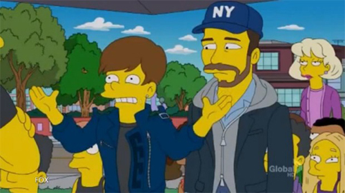 Justin Bieber vira desenho em episódio da série <em>Os Simpsons</em> Justin Bieber vira desenho em episódio da série <em>Os Simpsons</em>