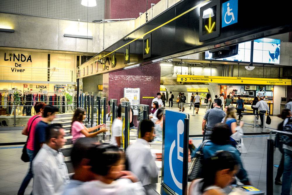 Linha 4-Amarela do metrô tem trechos interditados neste domingo