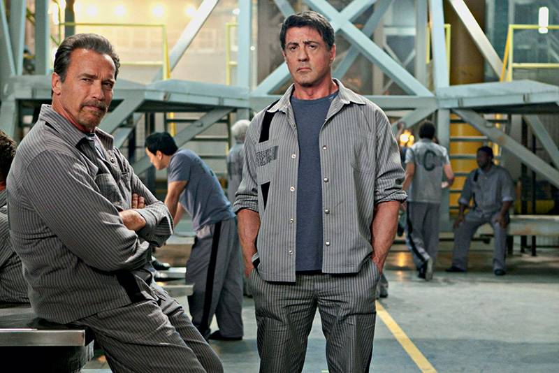 Estreiam os novos filmes de Vin Diesel, Schwarzenegger e Stallone