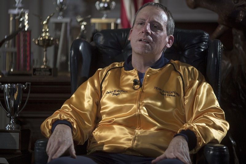 Foxcatcher - Uma História que Chocou o Mundo: o milionário John du Pont (Steve Carell) Foxcatcher - Uma História que Chocou o Mundo: o milionário John du Pont (Steve Carell)