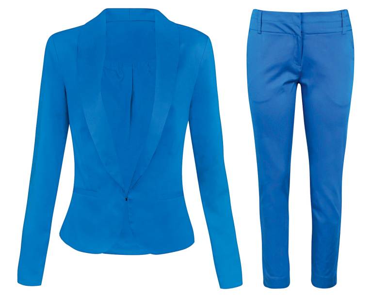 De algod&atilde;o. Blazer, R$ 139,00, e cal&ccedil;a, R$ 89,90. MorumbiShopping, ☎ 2165-2800, www.lojasrenner.com.br.