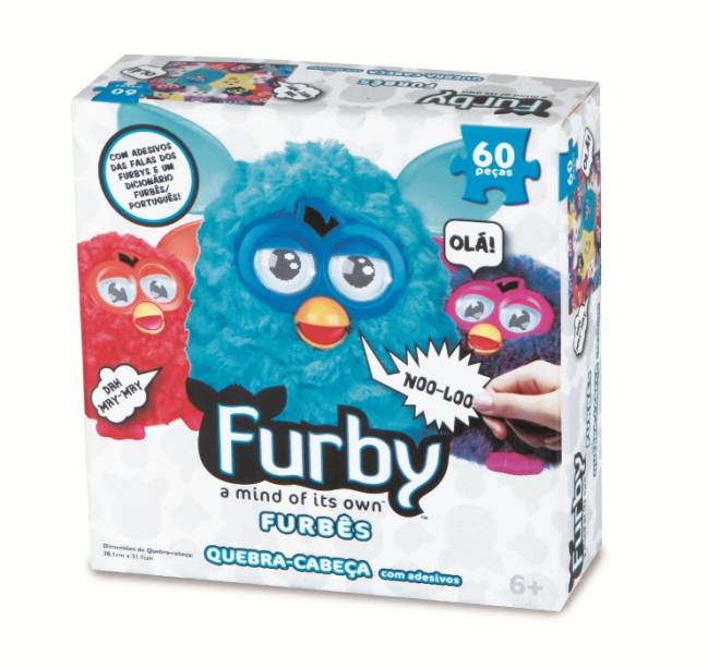 	Quebra-cabe&ccedil;a com adesivos - R$ 29,99