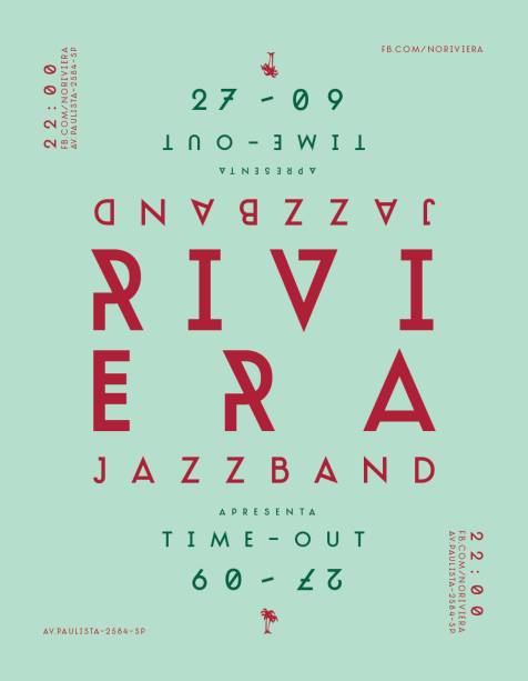 Os primeiros cartazes: Riviera Jazz Band interpreta o cl&aacute;ssico &aacute;lbum Time Out na estreia da noite de Facundo