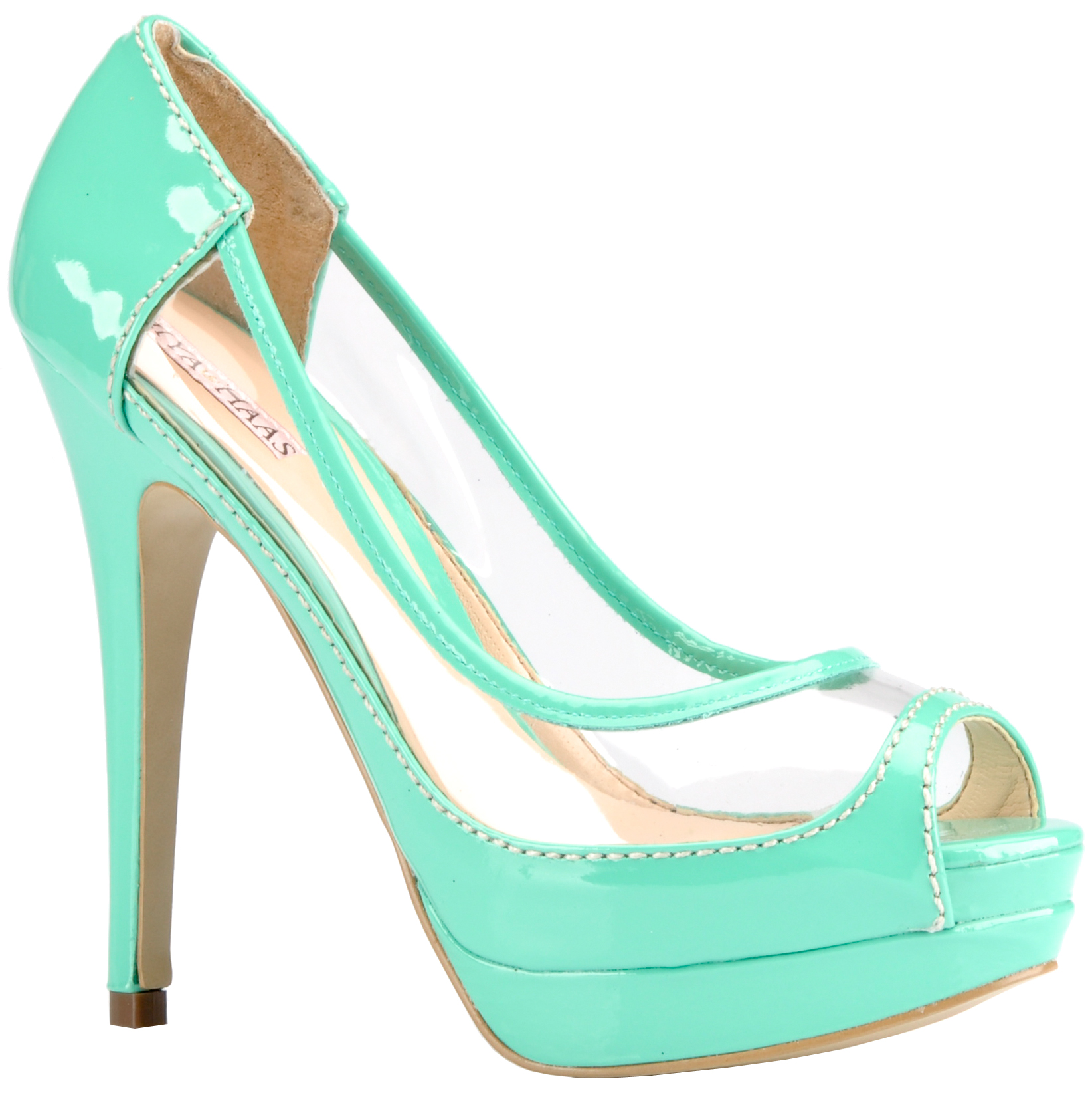 Sapato peep toe com detalhe em vinil R$ 226,90. Mya Haas, Av. H&eacute;lio Pellegrino, 743, Vila Nova Concei&ccedil;&atilde;o, tel.: 5035-8990, www.myahaas.com.br.