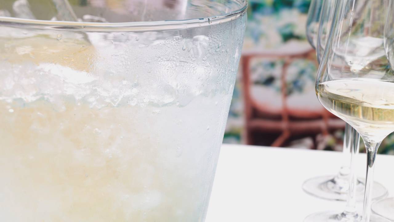 vinho branco gelo