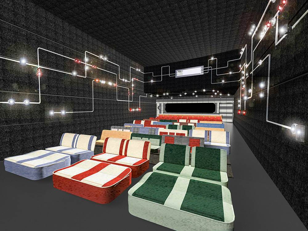 Cinema Caixa Belas Artes ganha sala inspirada nos antigos drive-ins