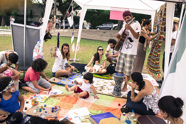 Avenida Paulista terá piquenique e piscina em caçamba