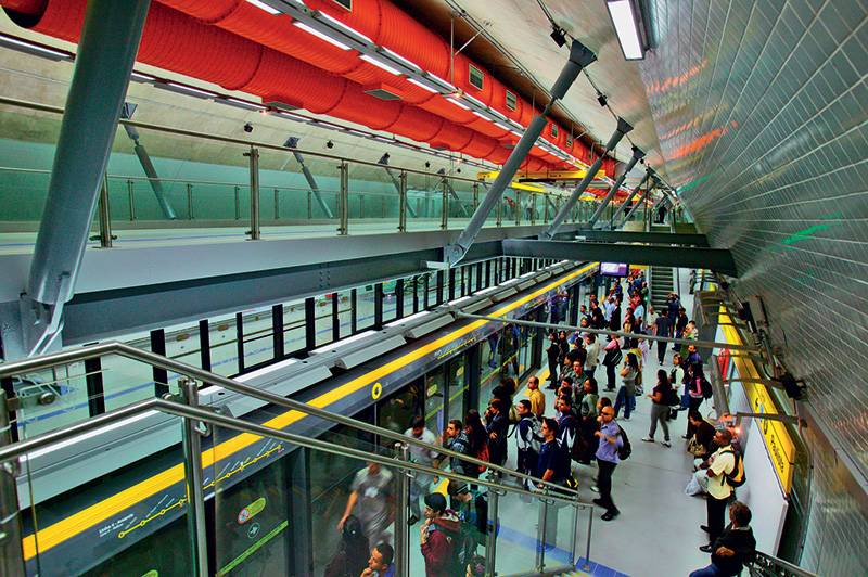 Linha 4-Amarela do Metrô tem três estações fechadas hoje