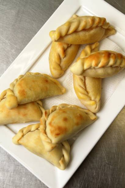 As empanadas porteñas do HSBC Brasil (R$ 38,00) As empanadas porteñas do HSBC Brasil (R$ 38,00)