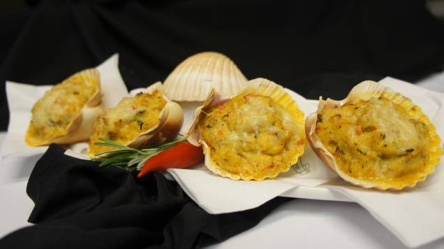 Crabby, casquinhas de siri servidas pelo Bourbon Street (R$ 39,00) Crabby, casquinhas de siri servidas pelo Bourbon Street (R$ 39,00)