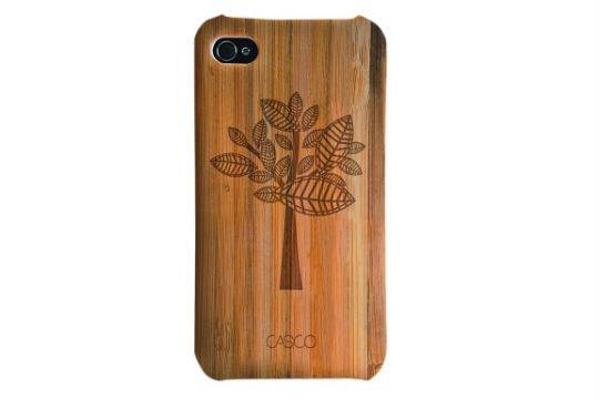 Capinha para iPhone 4 ou 4S, R$ 149,00. Casco Objetos, www.cascoobjetos.com.br.