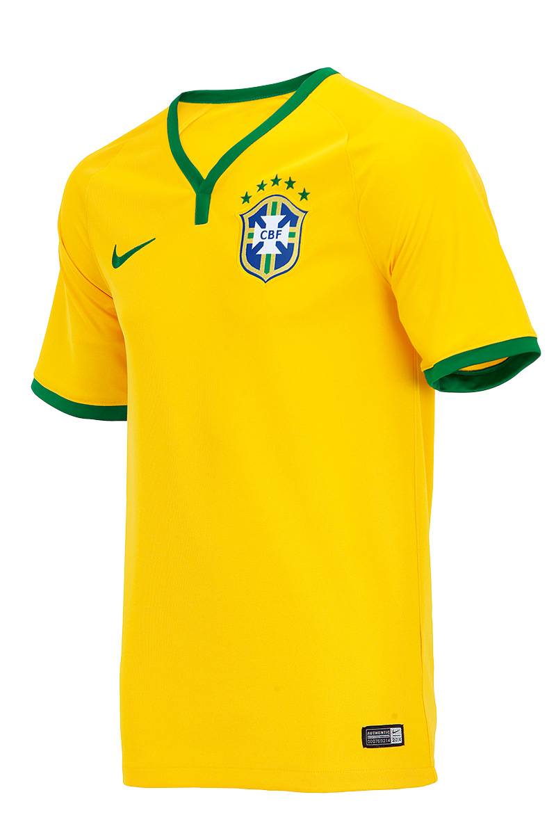 	A camisa da sele&ccedil;&atilde;o sai por R$ 149,90 na Centauro