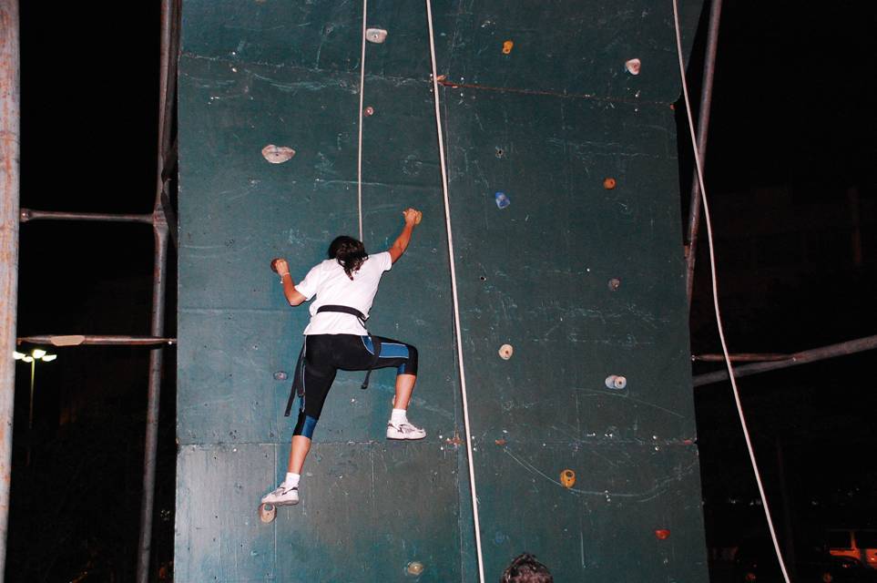 Escalada &eacute; um dos destaques do Parque do Carmo