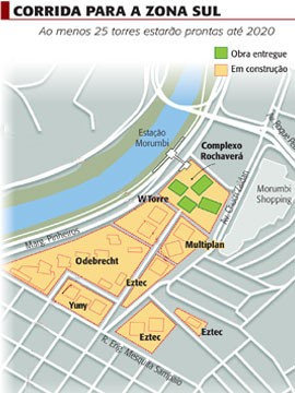 Mapa corrida zona sul 2279