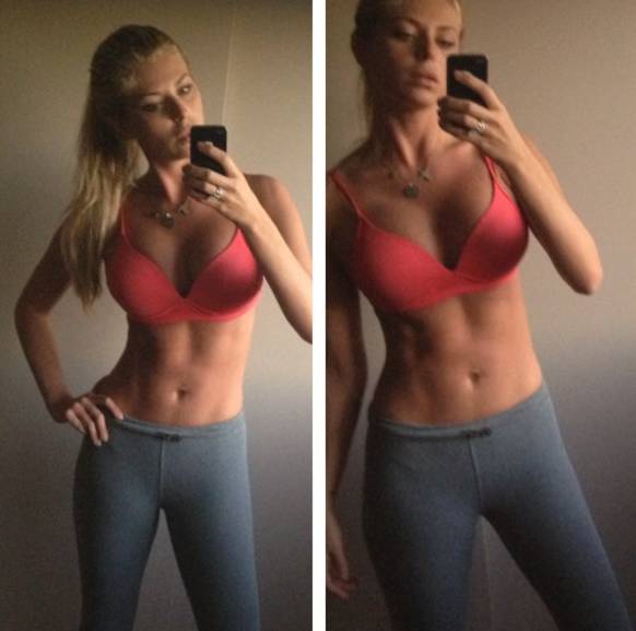 Caroline Bittencourt revela detalhes de seu treino