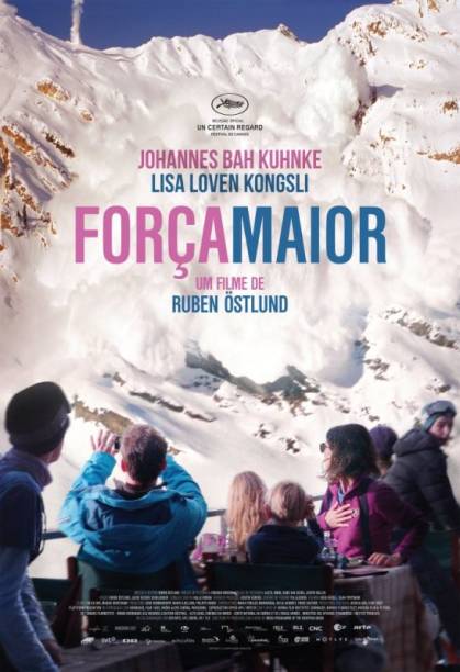 Força Maior: pôster do filme Força Maior: pôster do filme