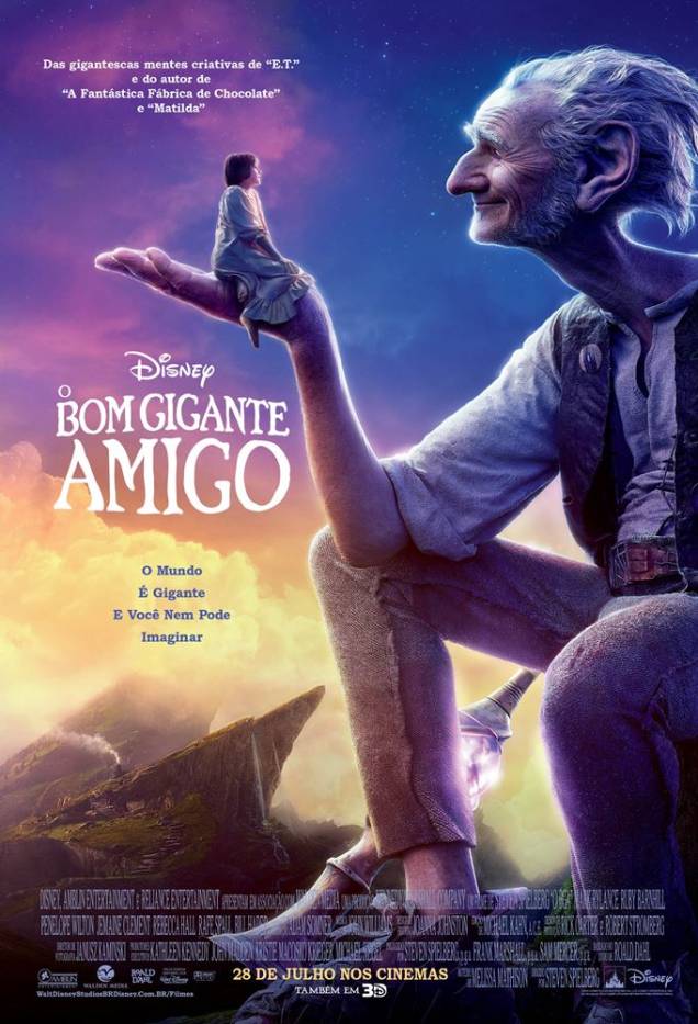 Pôster de O Bom Gigante Amigo Pôster de O Bom Gigante Amigo