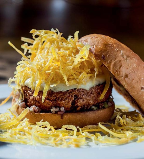 Palha hamburger: from the Meats Palha hamburger: from the Meats