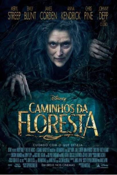 Caminhos da Floresta: pôster do filme Caminhos da Floresta: pôster do filme
