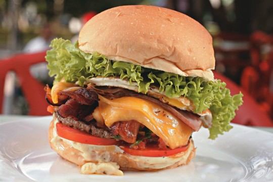 Dizzy leva seus hamburgões para Santana