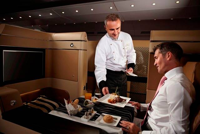 Saiba como é a melhor primeira classe do mundo, da Etihad Airlines