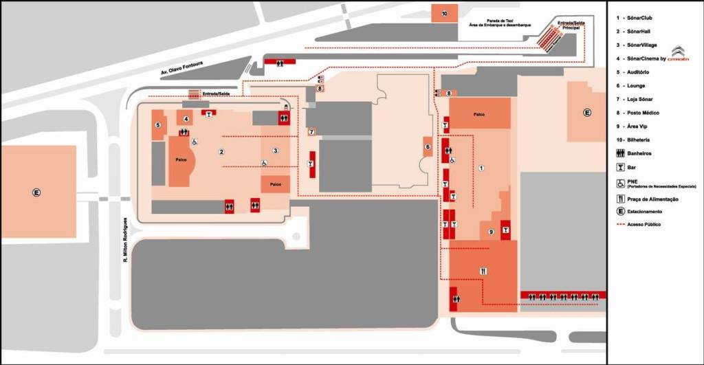 Sónar São Paulo: como chegar e o mapa da festa