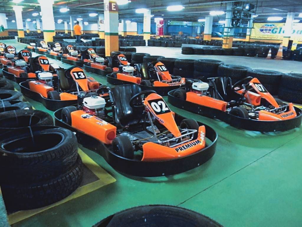 Kart é opção para quem gosta de adrenalina