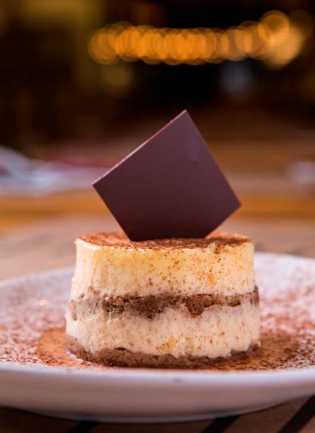 O tiramisu encerra a refeição O tiramisu encerra a refeição