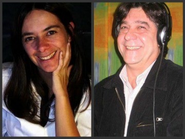 Dubladores - Angélica Santos - Luiz Antônio Lobue