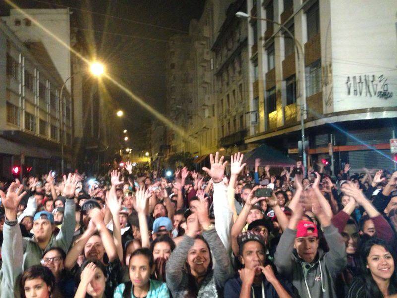P&uacute;blico no Palco Carlos Nazar&eacute;