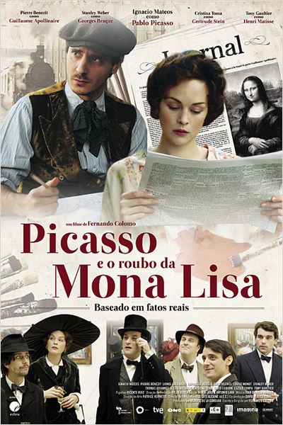 Pôster de Pablo Picasso e o Roubo da Monalisa