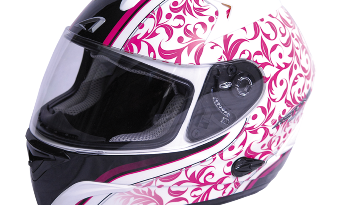 Capacete rosa