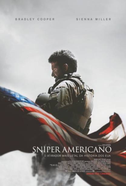 Sniper Americano: pôster do filme Sniper Americano: pôster do filme