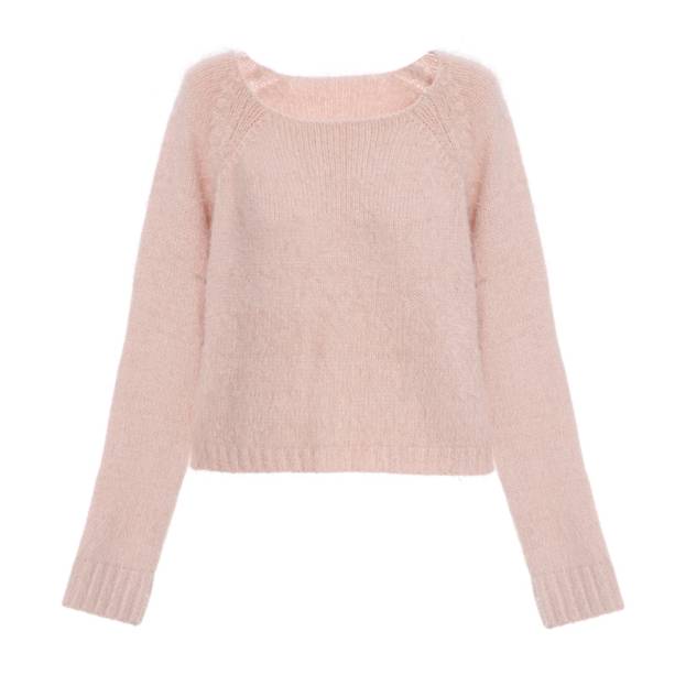 Blusa de tricô de comprimento curto, R$ 239,00, da Rosa Chá, tel. 4063-7672