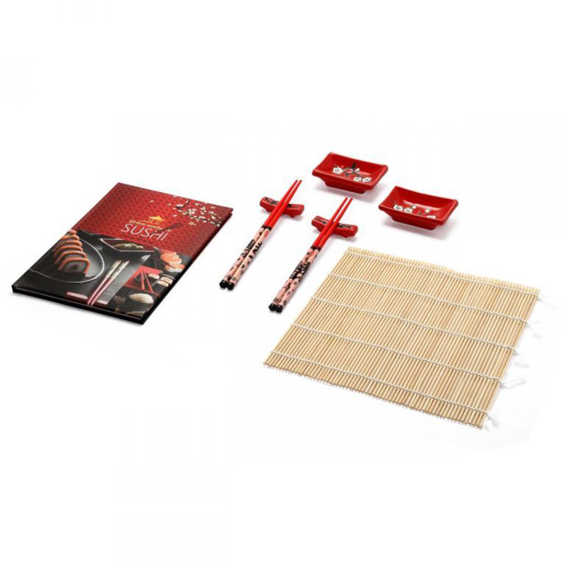 Kit com livro de receitas para culin&aacute;ria japonesa, R$ 123,41, da <a href="https://www.imaginarium.com.br/" rel="Imaginarium" target="_blank">Imaginarium</a>