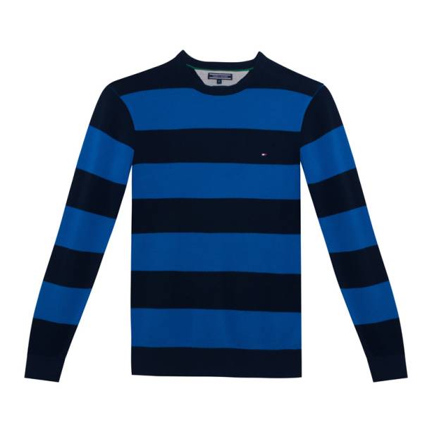 Suéter da Tommy Hilfiger, R$ 269,00, <a href="https://br.tommy.com/" rel=" br.tommy.com" target="_blank">br.tommy.com</a>