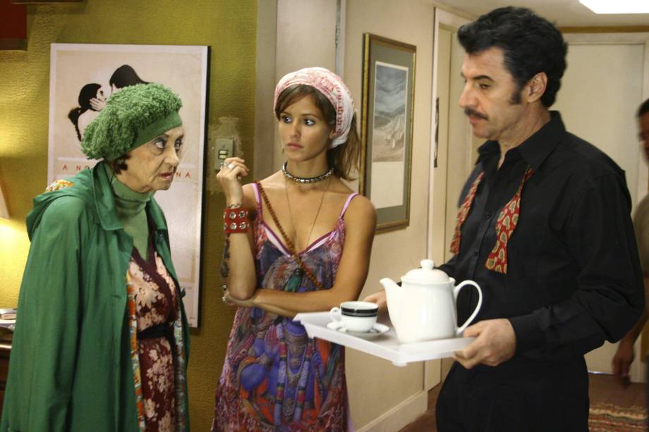 Laura Cardoso, Fernanda de Freitas e Paulo Betti no filme &lsquo;Casa da M&atilde;e Joana&rsquo;, de Hugo Carvana