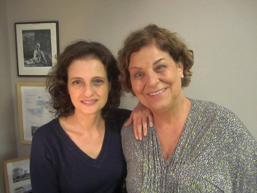Denise Fraga e Claudia Mello: relação de mãe e filha